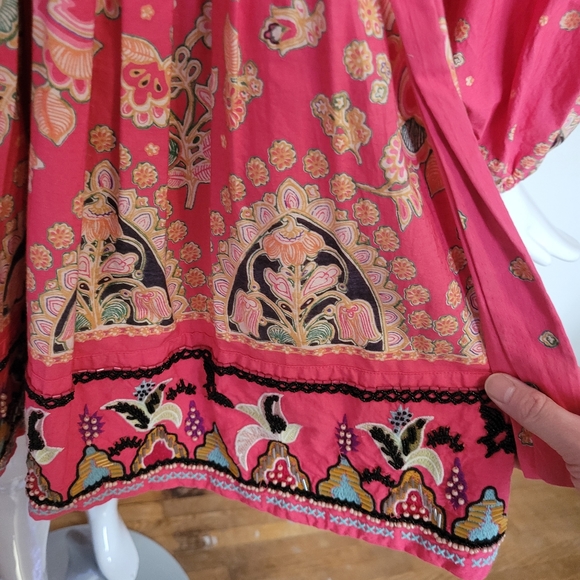 Anthropologie Raquel Embroidered Mini Dress, BNWT, Size XS - Picture 4 of 12